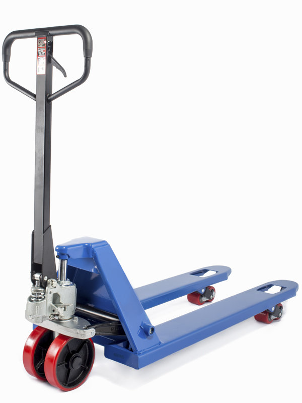 Тележка гидравлическая 2500 кг 1150 мм полиуретановые колеса TOR AC (серия N) (1021808)