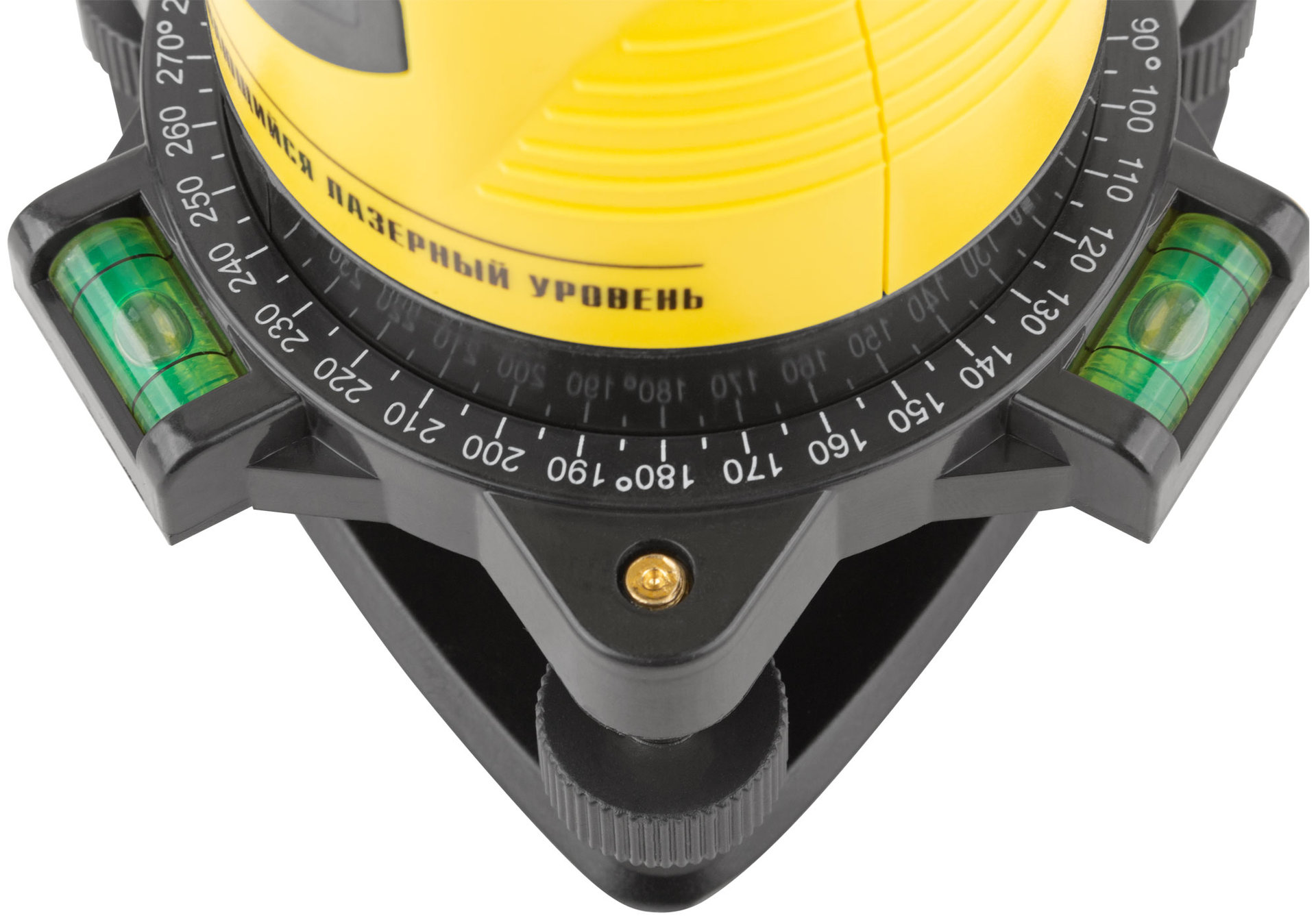 Уровень лазерный самоуспокаивающийся, красные лучи, крест, диапазон 10 м, тренога, очки, пластиковый кейс (18665)