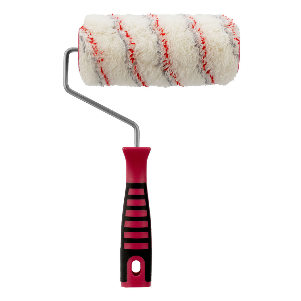 Валик Нейлон Люкс с двухкомпонентной ручкой, 180 мм, ворс 18 мм, D 48 мм, D ручки 6 мм, полиамид Matrix (80652)