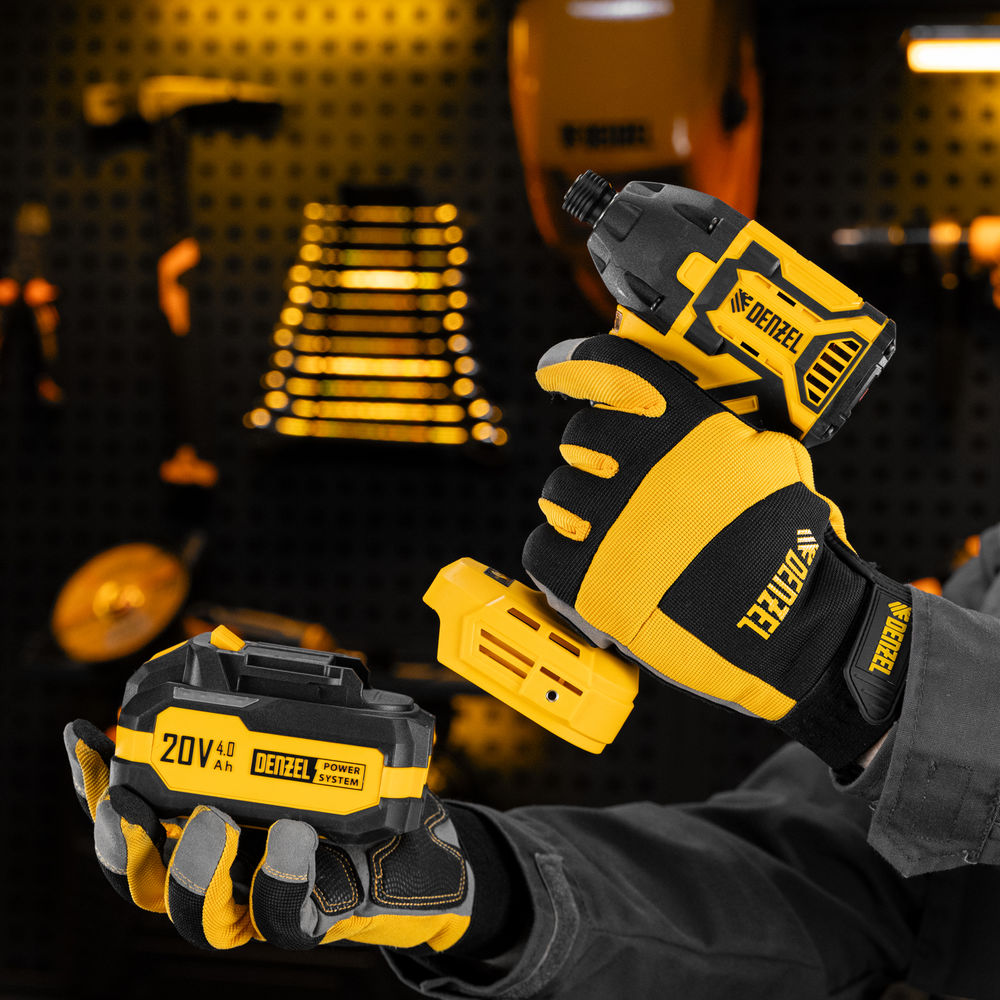 Винтоверт ударный аккумуляторный бесщет. CIDH-BL-20-270, Li-Ion, 20 В// Denzel (26514)