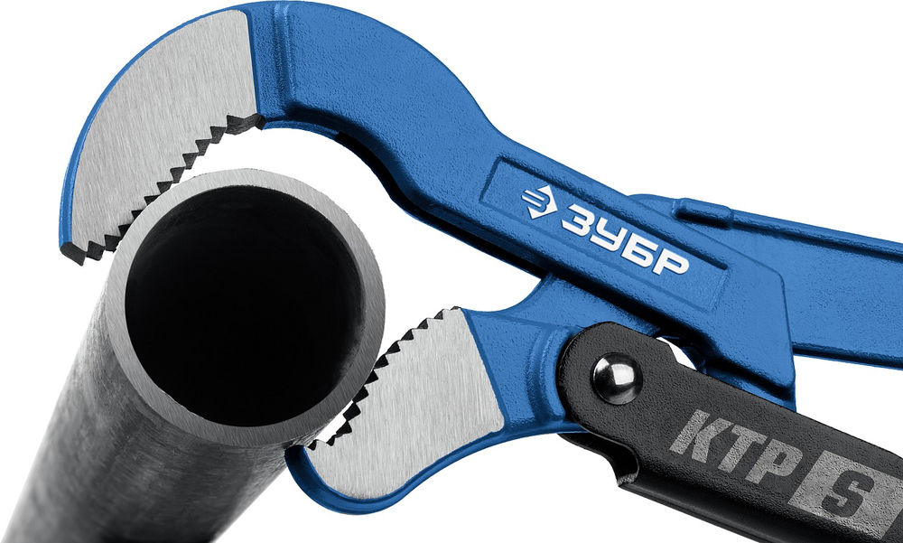 Ключ трубный №2, 1.5, 440 мм, с изогнутыми губками, тип У ЗУБР Профессионал 27336-2_z02