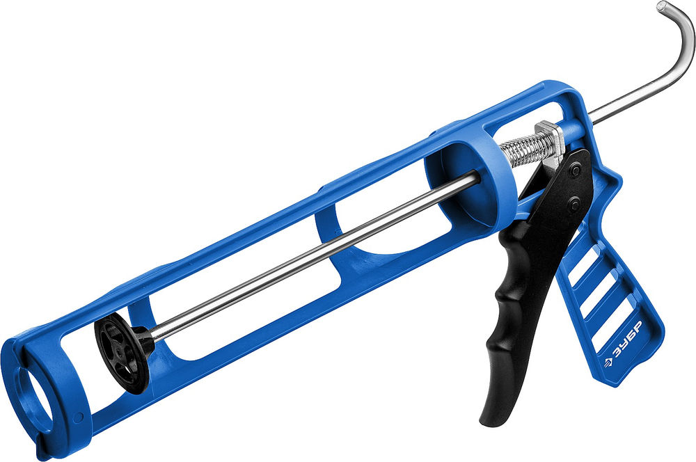 Пистолет для герметика скелетный 310 мл, антикапельная система, легкий ЗУБР 06632  