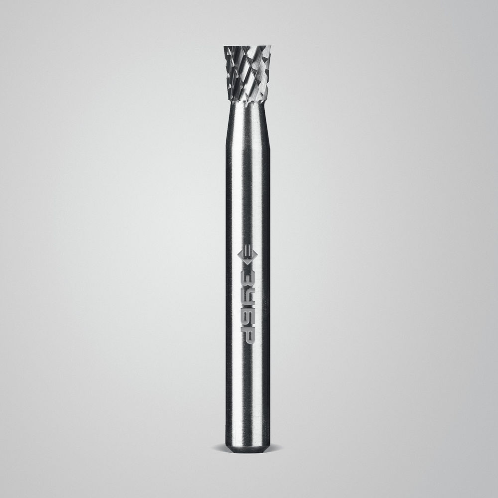 Борфреза твердосплавная 6?7 мм тип N обратный конус угол 10° хв-к 6 мм Профессионал ЗУБР 28812-6-7