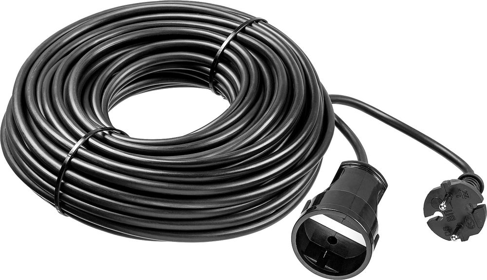 Удлинитель-шнур силовой ПВС 2 x 0.75 мм2 50 м 2200 Вт ЗУБР ПВС-207-Ш 55023-50