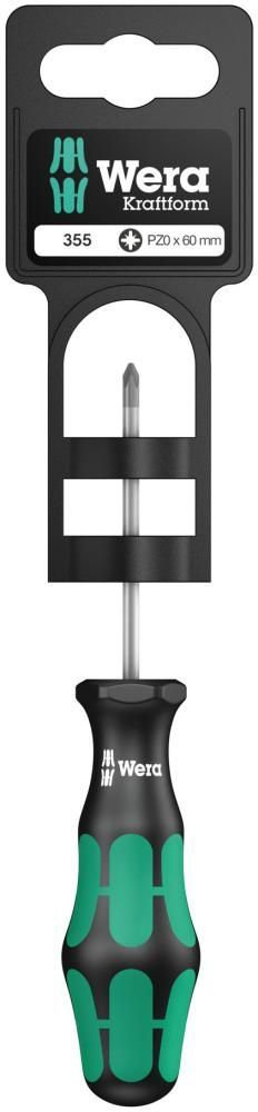 355 PZ SB Отвёртка крестовая, PZ 0 x 60 мм (WE-100055)