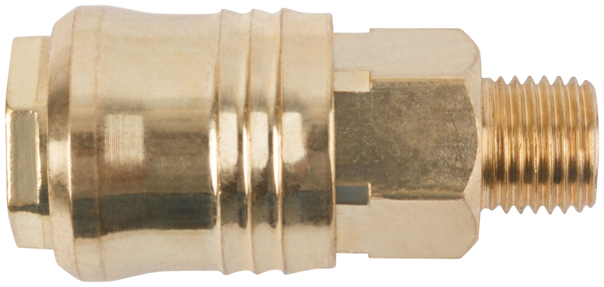 Адаптер быстросъемный с запорным клапаном с внешней резьбой 1/4 (81149)