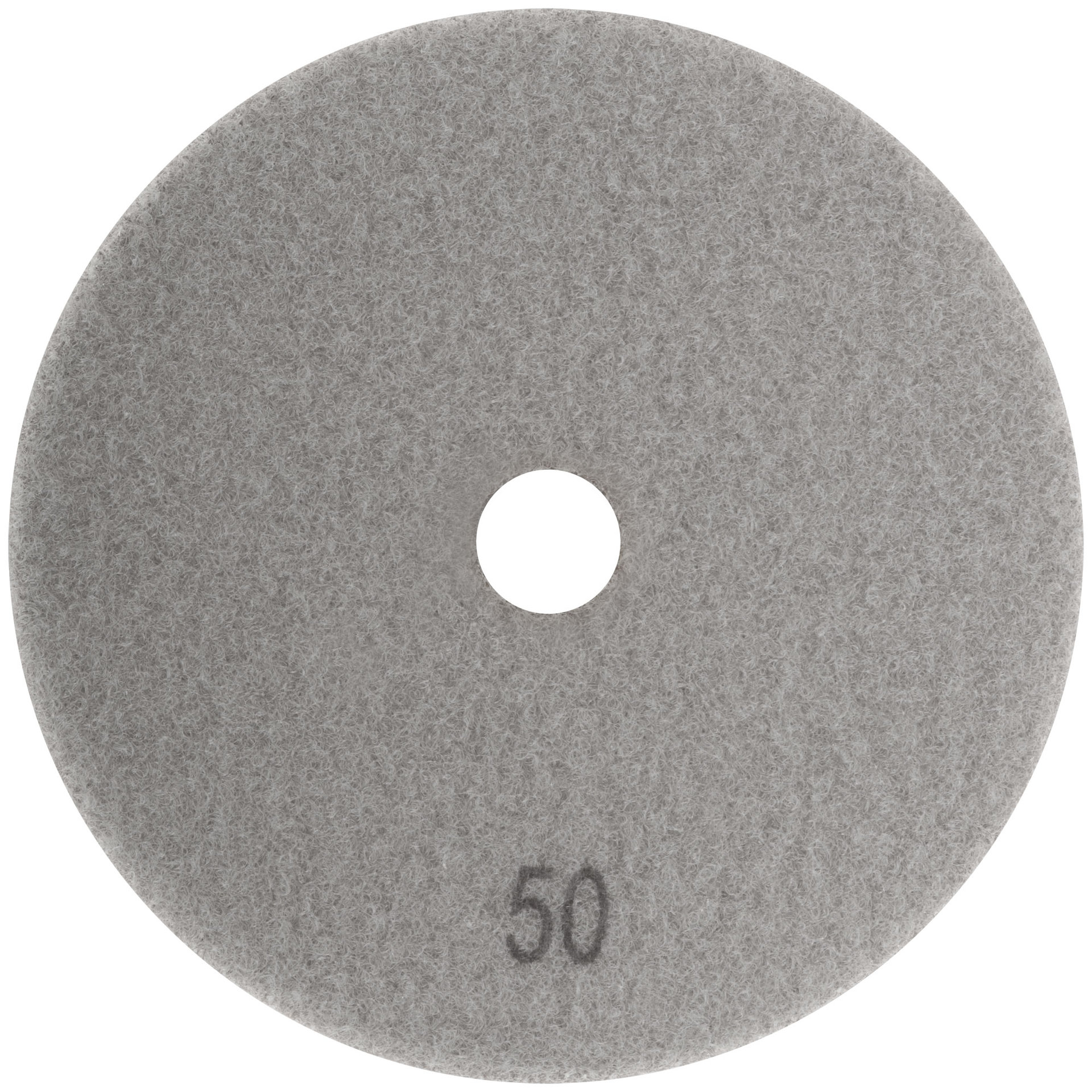 Алмазный гибкий шлифовальный круг АГШК (липучка), влажное шлифование, 125 мм, Р 50 (39881)