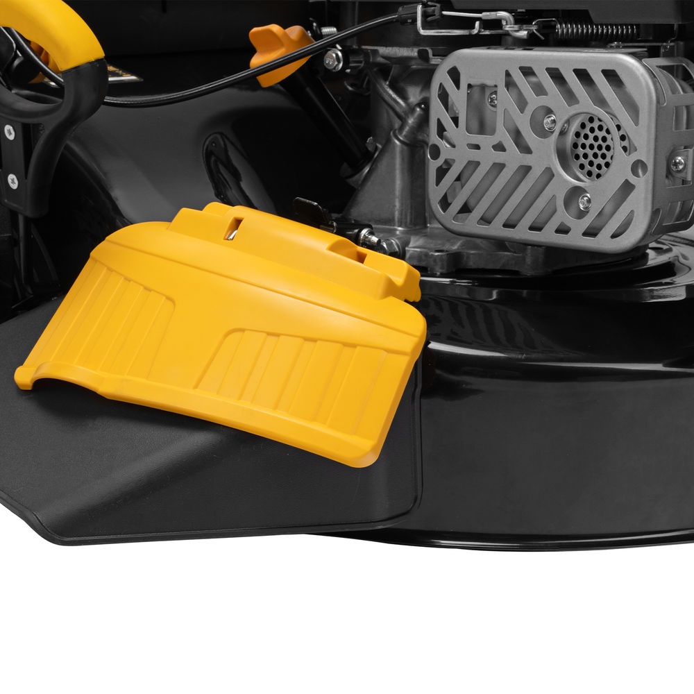 Бензиновая газонокосилка GLT-460SP-T, Trike 149 см3, 46 см, привод, панель, 60л Denzel  (58810)