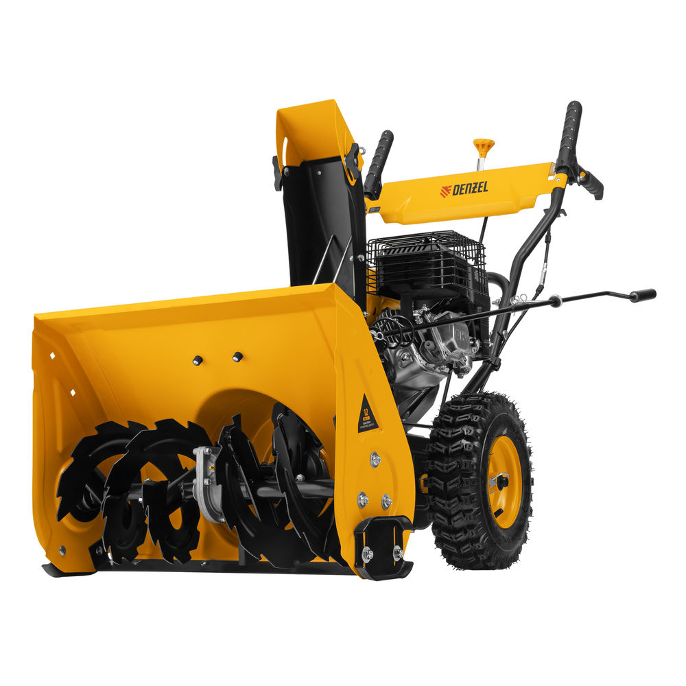 Бензиновая снегоуборочная машина SB 560 LP, 212 cc, электростартер, фара Denzel (97652)