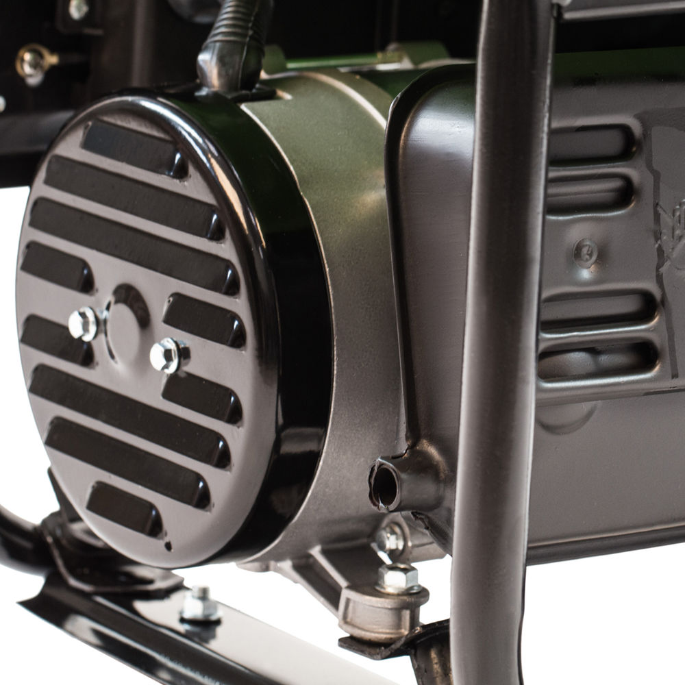 Генератор бензиновый БС-1200, 1 кВт, 230 В, четырехтактный, 5.5 л, ручной стартер Сибртех (94541)