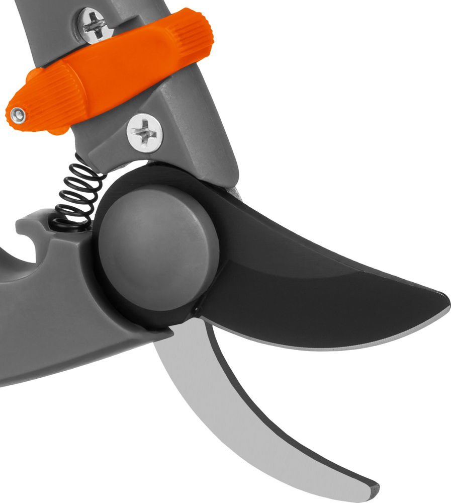 Плоскостной секатор P-57, 210 мм, с двухкомпонентными эргономичными рукоятками, с эфесом, PROLine GRINDA 423457