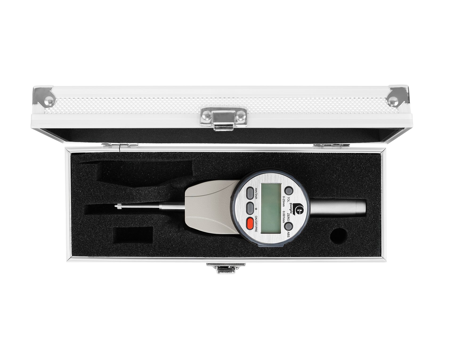 Индикатор цифровой 0-25 0,001 пов. точности 314-102-25 Guanglu