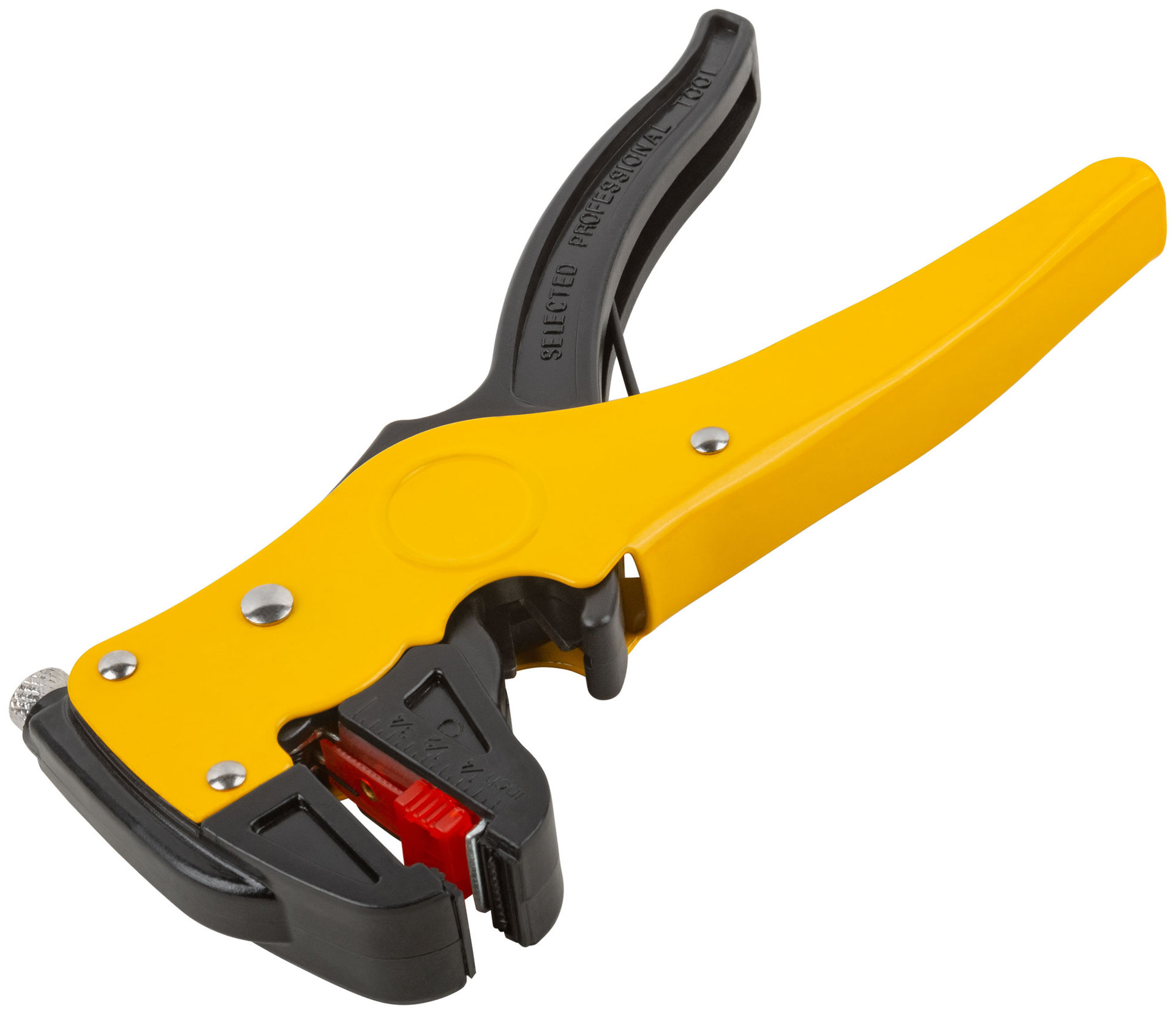 Клещи-автомат для зачистки изоляции усиленные, диаметр проводов 1,0-7,0 мм (60024)