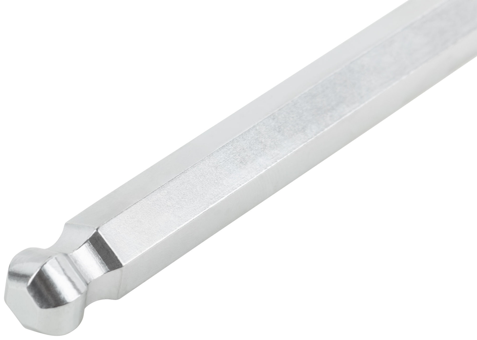 Ключи шестигранные HEX длинные c шаром CrV 9 шт.(1,5-10 мм ), пластиковая Т-обр.ручка