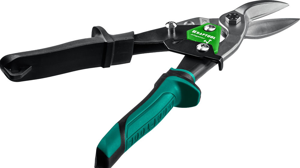 Ножницы по металлу 250 мм левые Alligator KRAFTOOL 2328-L