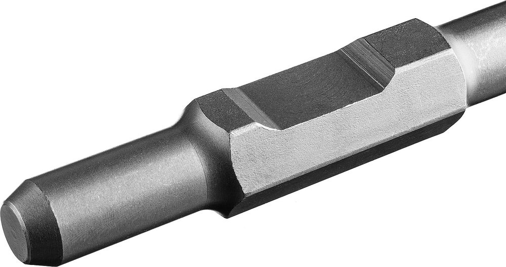 Лопаточное зубило ALLIGATOR, 75 х 450 мм, HEX 30 KRAFTOOL 29345-75-450