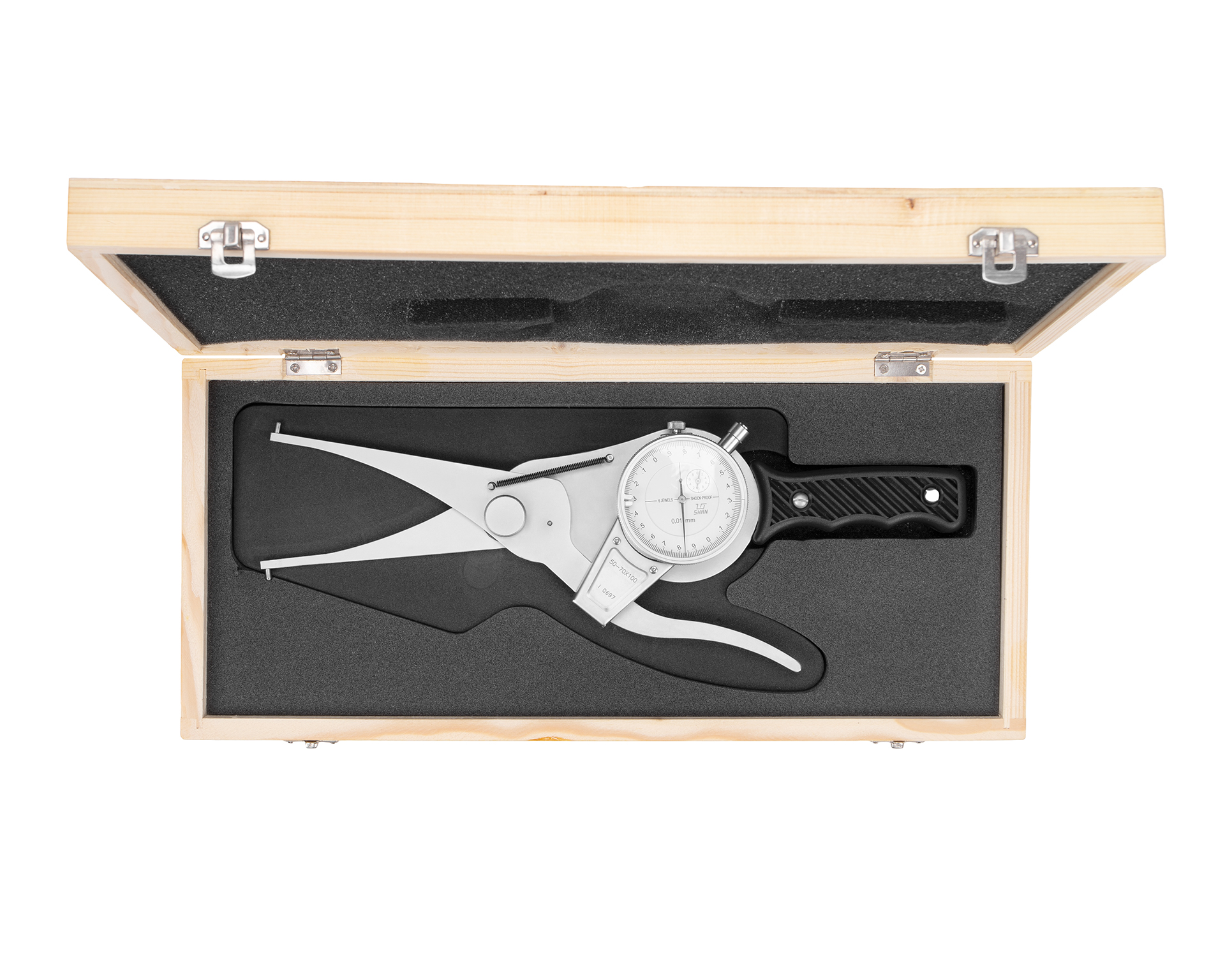 Кронциркуль индикаторный 50-70мм (L=100) 0.01 д/внутренних измерений SHAN