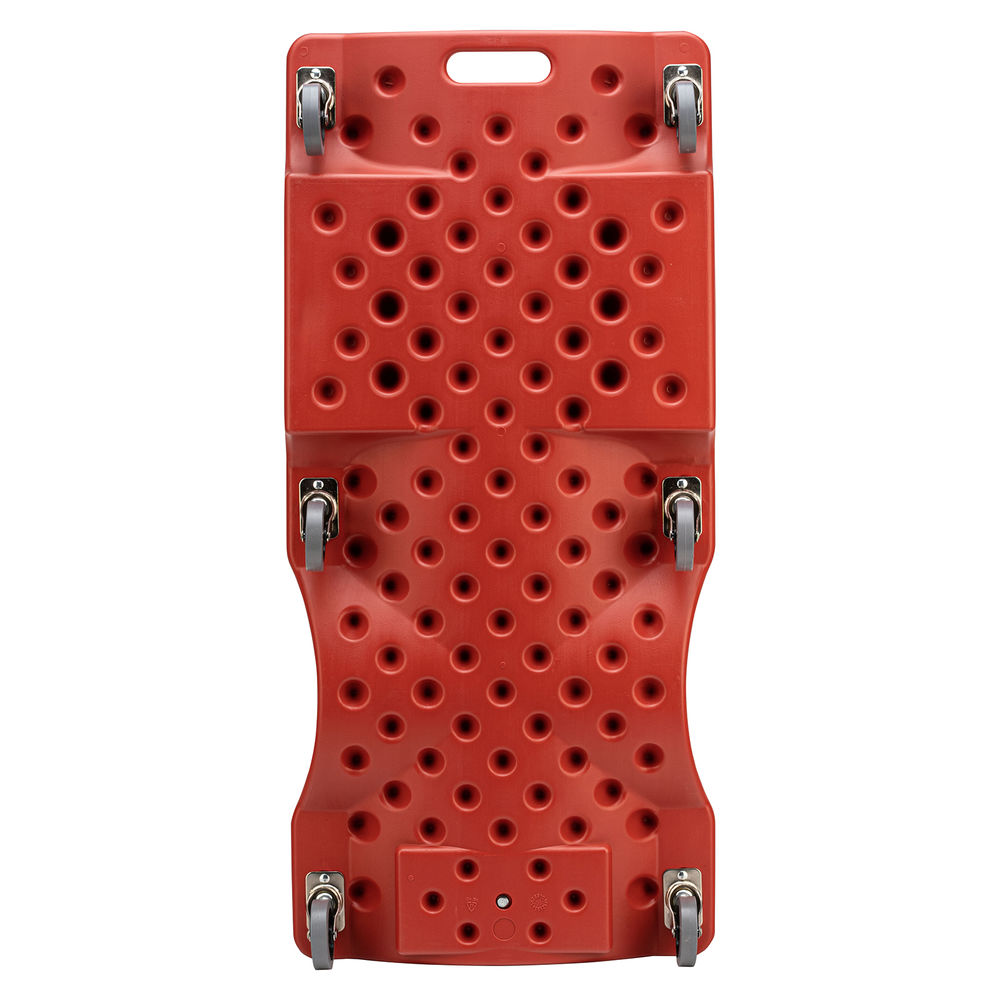 Лежак ремонтный на шести колесах, 1000 х 475 х 128 мм, пластиковый Matrix (567485)