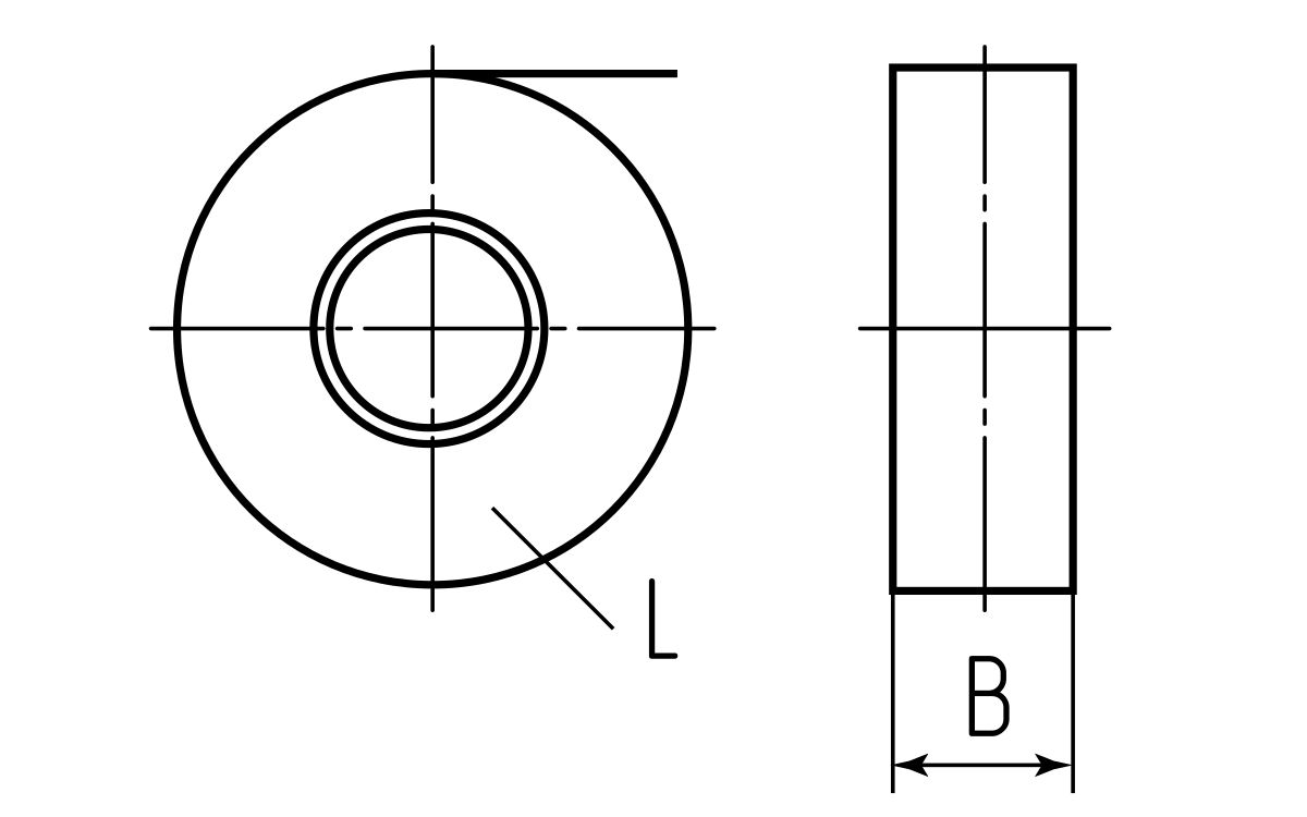 Лента-велькро ЛВУ 165 (черн) (5м) (Fortisflex) (78435)