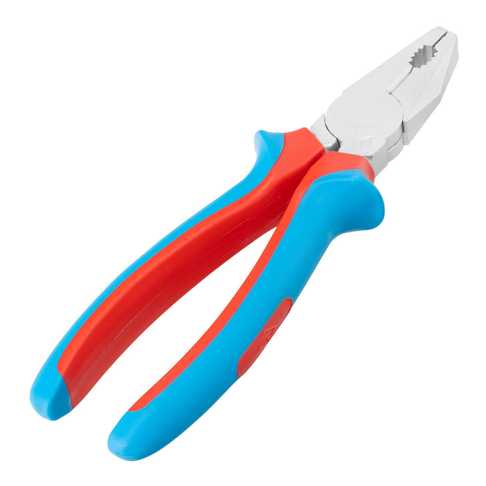 Плоскогубцы комбинированные, 200 мм, декоративные ручки (НИЗ) Россия