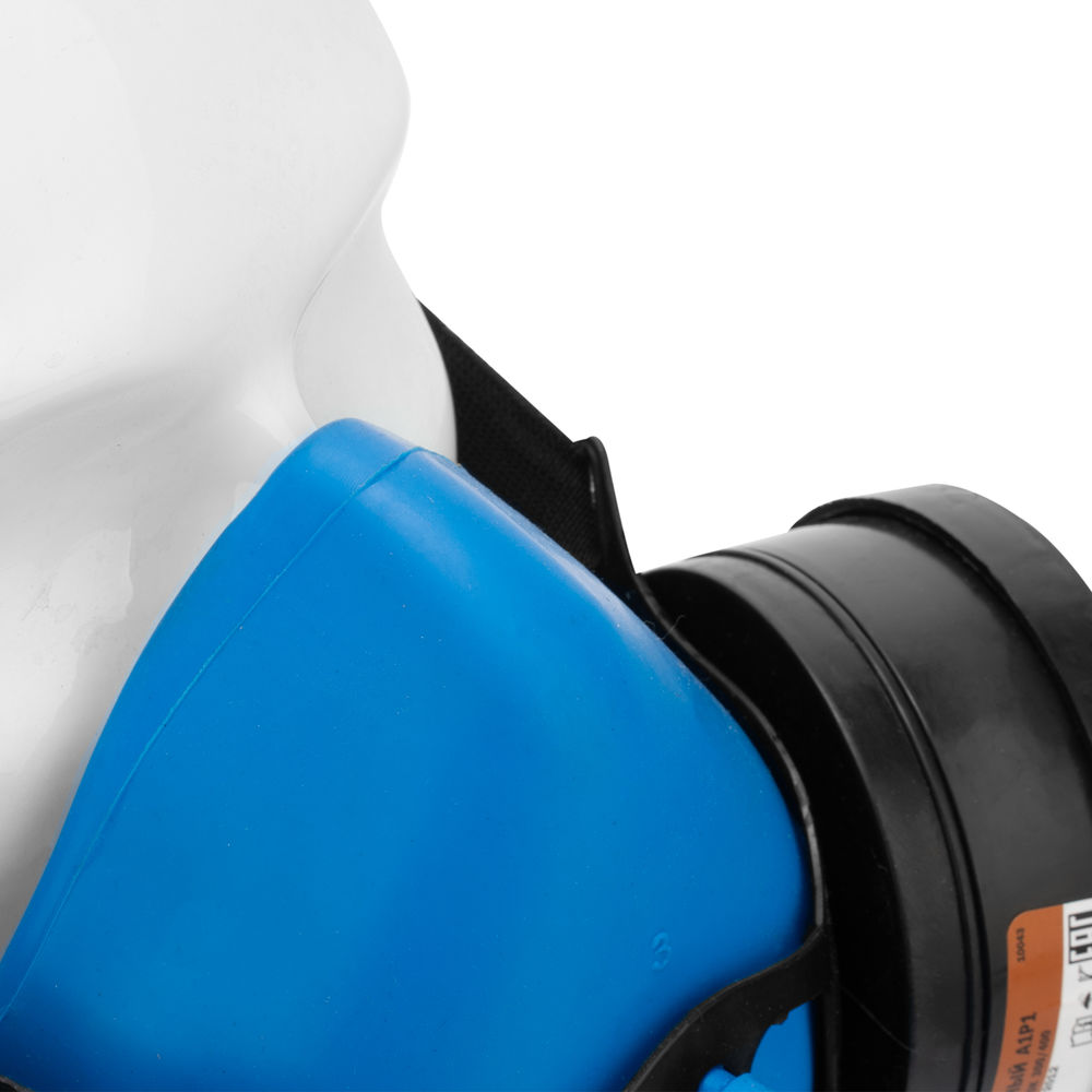 Полумаска изолирующая Исток-300/400 со сменными комбинированными фильтрами А1Р1 (892437)