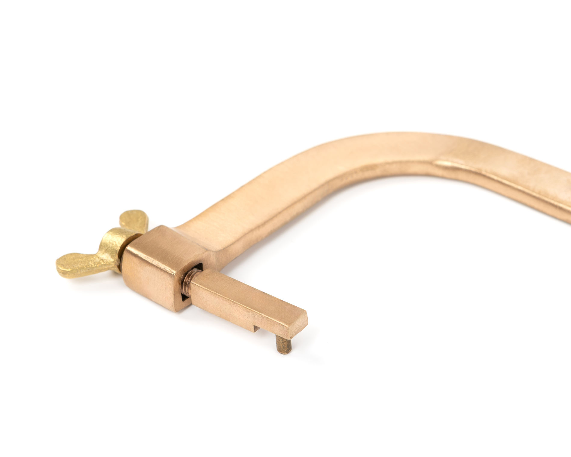 Рамка ножовочная 300 деревянная ручка, искробезопасный сплав BeCu 270-1002, HORTZ