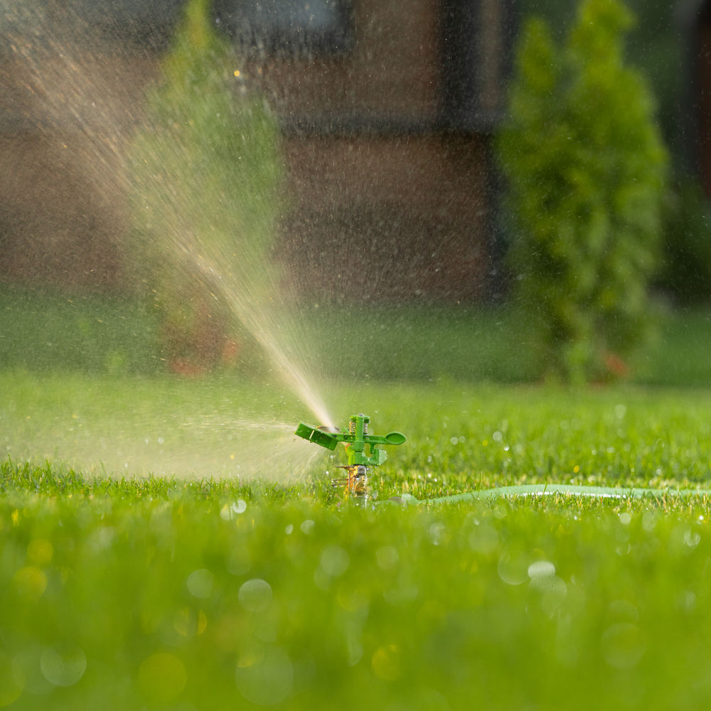 Разбрызгиватель латунный, импульсный, с регулировкой угла горизонт распыления до 26 м Palisad (65412)