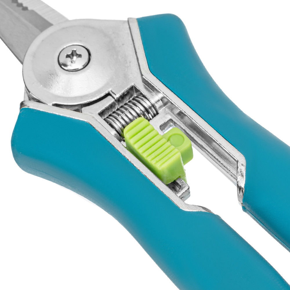 Секатор цветочный, 150 мм, металлические обрезиненные рукоятки, Luxe, Palisad (60500)