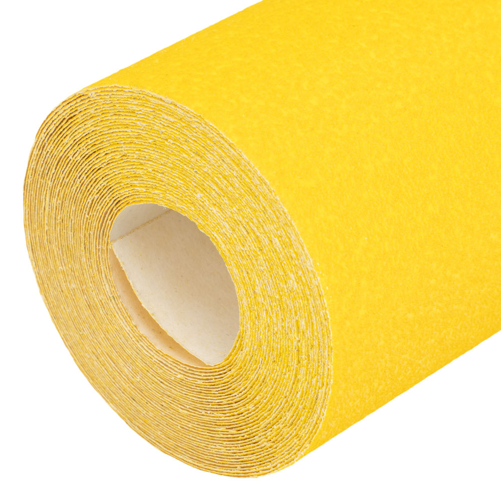 Шкурка на бумажной основе, LP41C, зернистость Р 80, мини-рулон 115 мм х 5 м, БАЗ (75630)