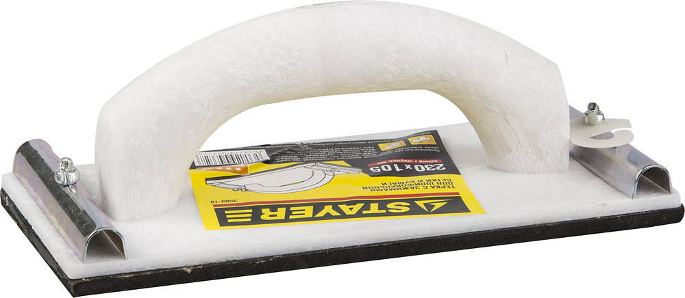 Терка для шлифования 230 x 105 мм, с металлическим фиксатором STAYER 3569-10