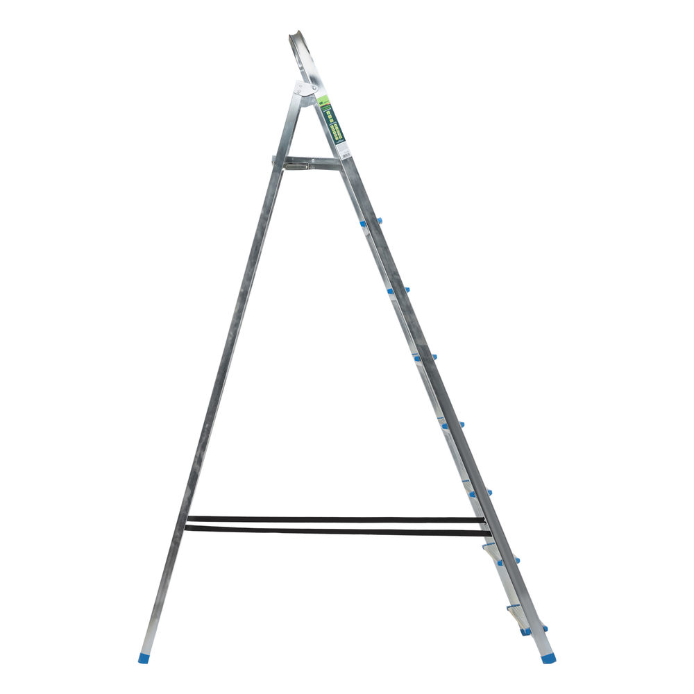 Стремянка, 8 ступеней, стальная, оцинкованная Сибртех (97840)