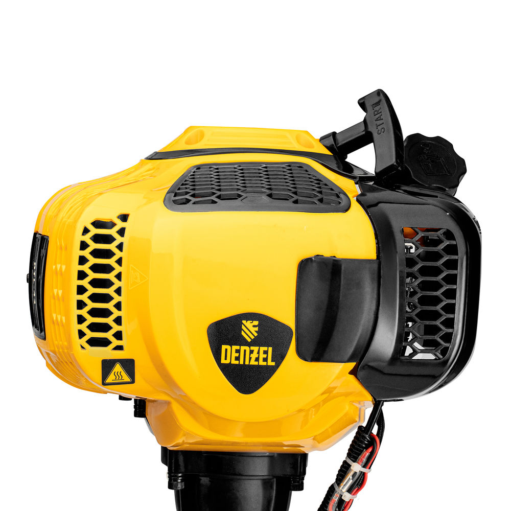 Триммер бензиновый DTL-43, 43 см3, неразъемная штанга, состоит из 2 частей Denzel (96263)