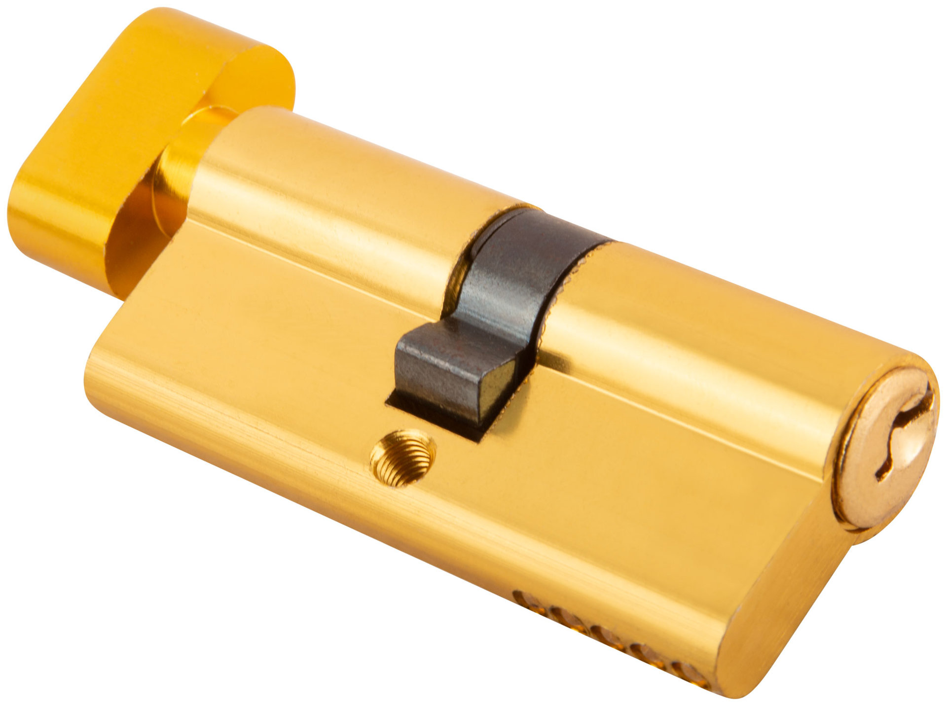 Цилиндровый механизм Фабрика замков 70 мм, ключ-завертка, латунь (67207)