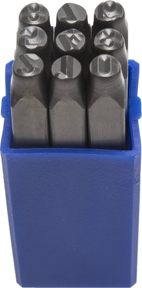 Клейма штамповочные цифровые 6 мм арабские Профессионал ЗУБР 21501-06