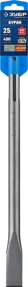 Зубило плоское 25 x 400 мм SDS-max ЗУБР БУРАН Профессионал 29382-25-400_z01