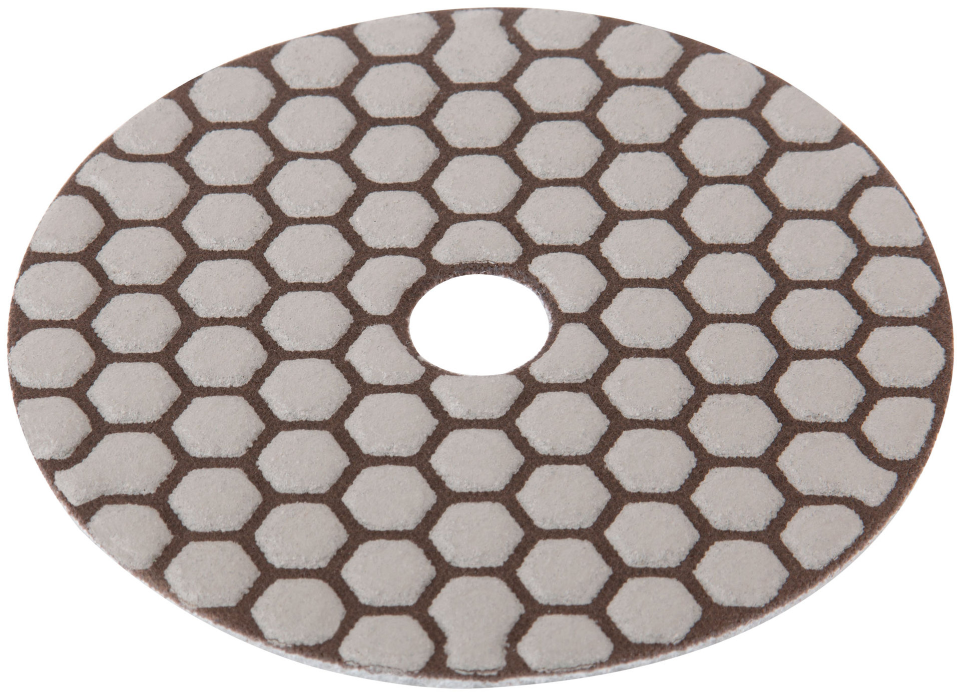 Алмазный гибкий шлифовальный круг АГШК (липучка), сухое шлифование, 100 мм, Р 30 (39850)