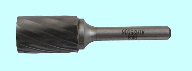 Борфреза тв.спл. цилиндр. d10х20х6х65 спиральная крупная насечка (А10 20С06) CNIC