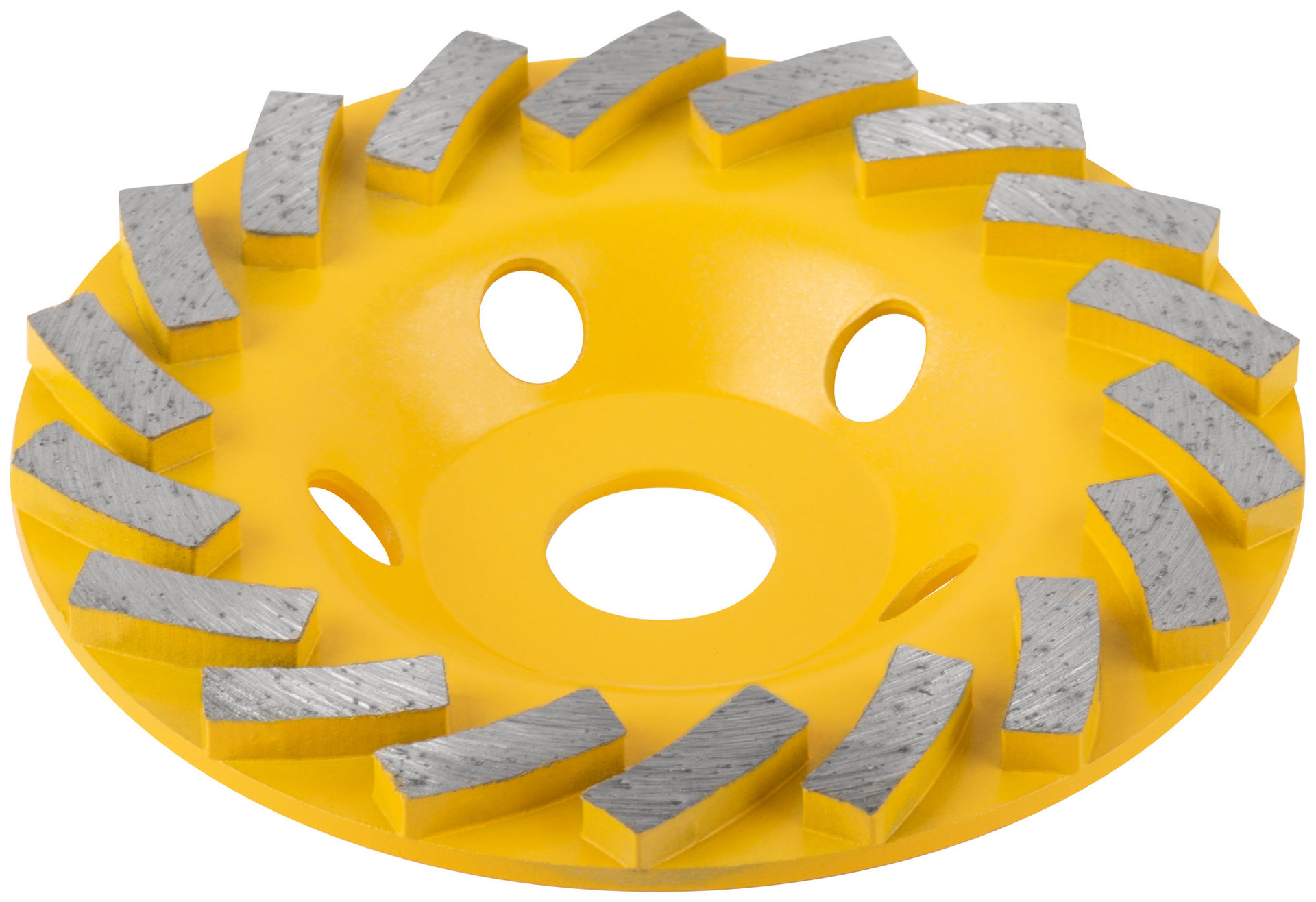 Диск алмазный шлифовальный, посадочный диаметр 22,2 мм, Турбо-сегмент 125 мм (39516)