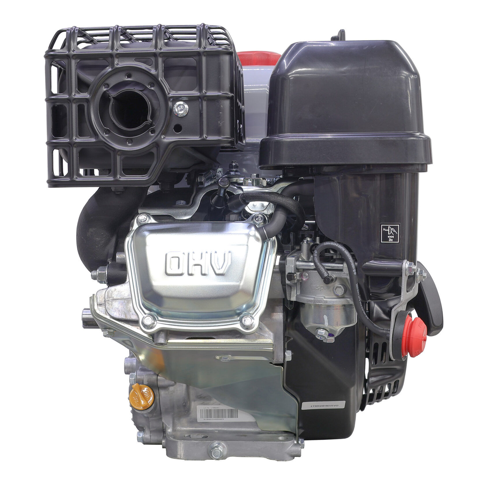 Двигатель бензиновый EVOline GB 460V E 25 мм (произведено Zongshen)