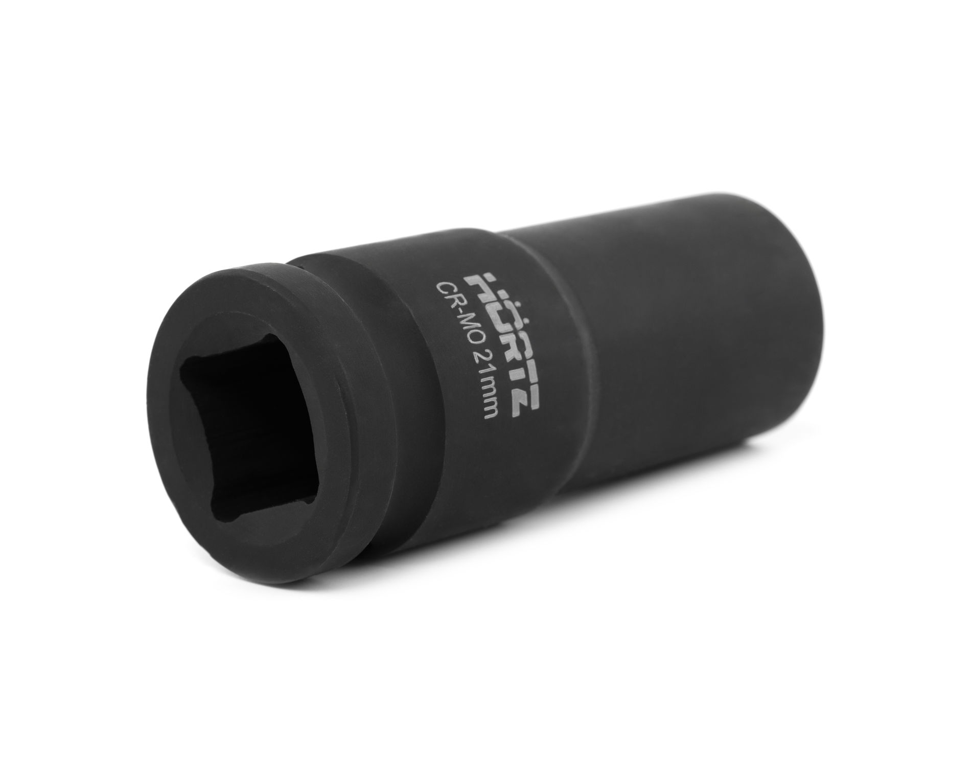 Головка торцевая сменная ударная глубокая 6-гранная (Cr-Mo) 21 3/4 L=90 мм HORTZ