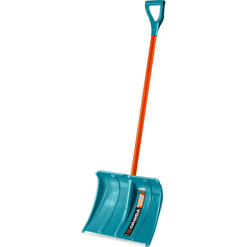 Снеговая лопата FIBER-500, фиберглассовый черенок, пластиковый ковш 500мм GRINDA 39940