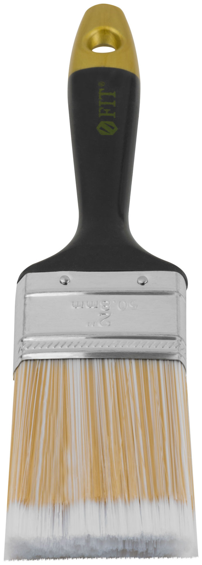 Кисть флейцевая Лайн, искусственная щетина, пластиковая ручка 2 (50 мм) (01175)