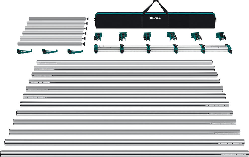 Стол для работ с крупноформатными листовыми материалами TTL-360, 360х150х70 см, макс 250 кг KRAFTOOL 33253-360