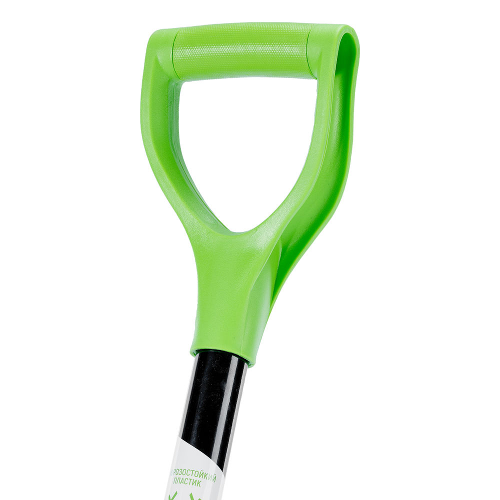 Лопата для уборки снега, полипропилен, 455х345х1330 мм, алюминиевый черенок, BASE Palisad (61798)