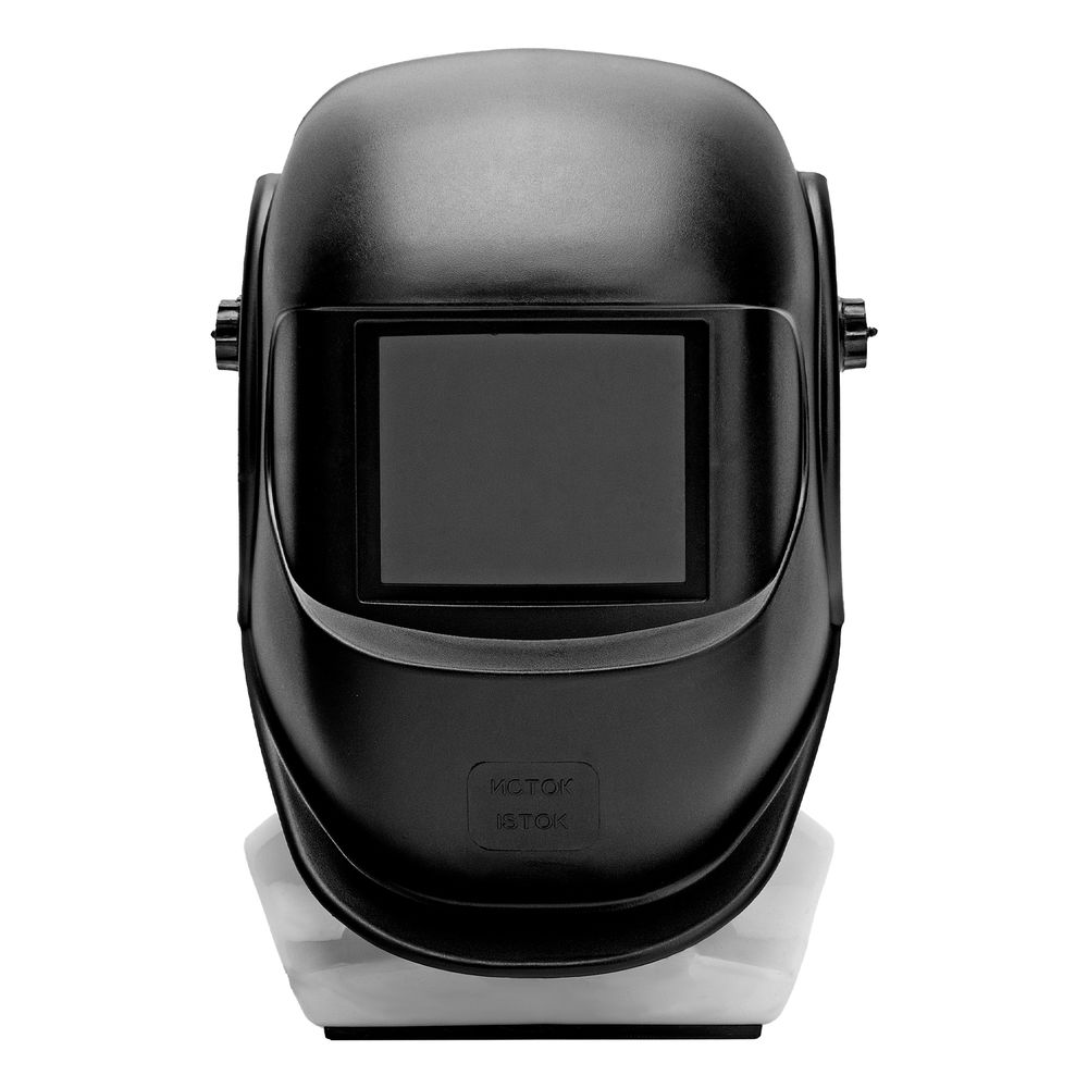 Маска сварщика ЕВРО, пластик, стекло 110 х 90 мм, ГОСТ Р 12.4.238-2007 Сибртех (89118)