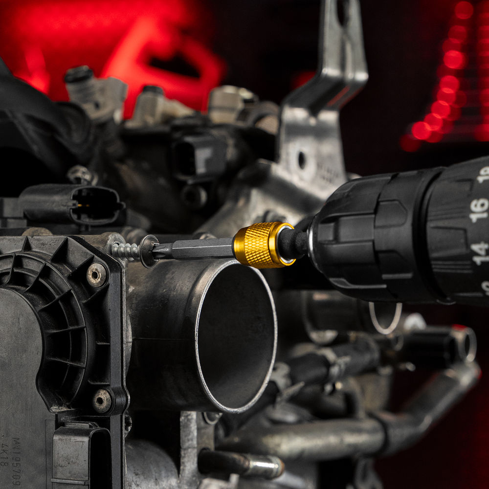 Набор бит, магнитный адаптер, CrV, пластиковый кейс, 64 шт. Matrix (11327)