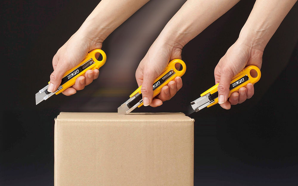 Нож с выдвижным лезвием 17.5 мм OLFA OL-SK-4