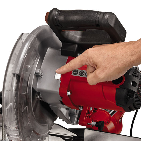 Пила торцовочная Einhell TC-SM 2531/2 U, 1900Вт,254х30мм,пропил 310х70мм,со станиной (4300805)