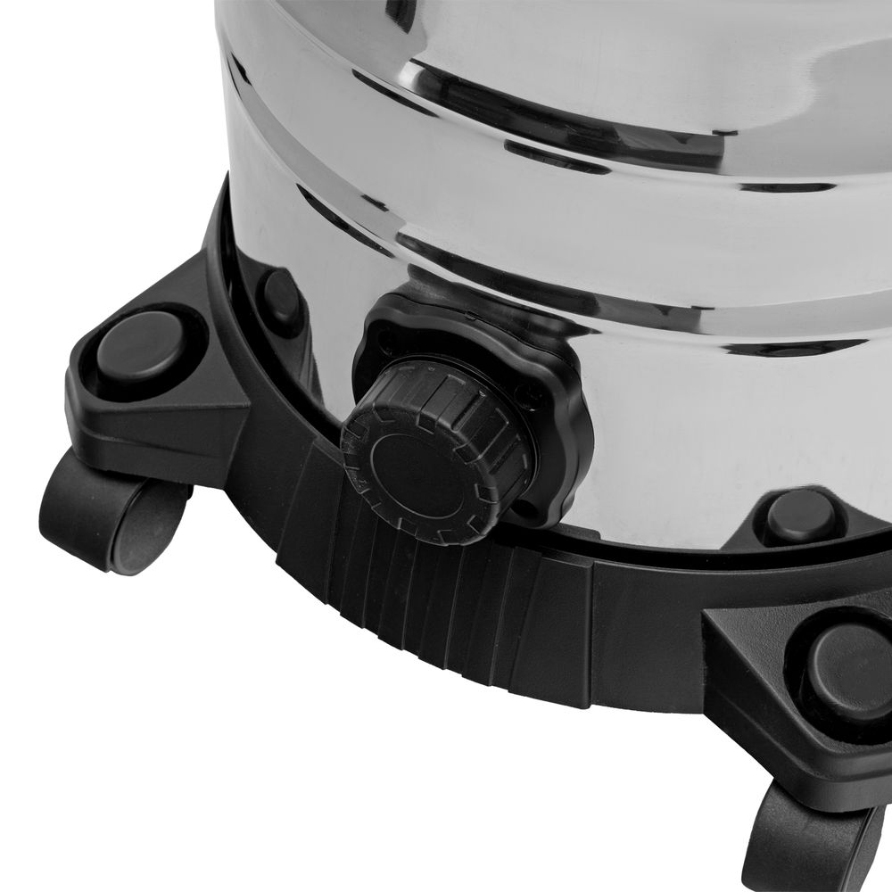 Пылесос строительный RVC30, 1400 Вт, бак 30 л, шланг 3 м, розетка с автосинхр. Denzel (28203)