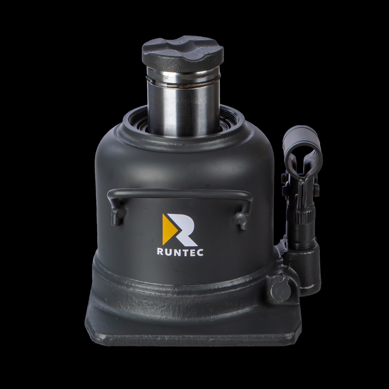 Домкрат бутылочный двухштоковый профессиональный 20 т, 150-245 мм RUNTEC RT-WJ20